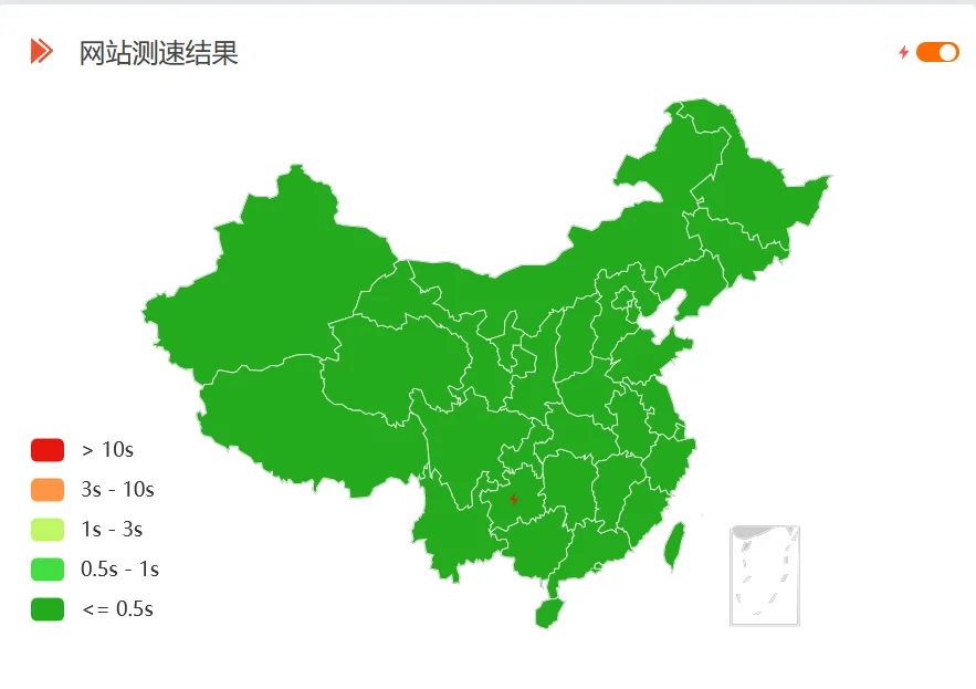 优选线路 Netlify 测速