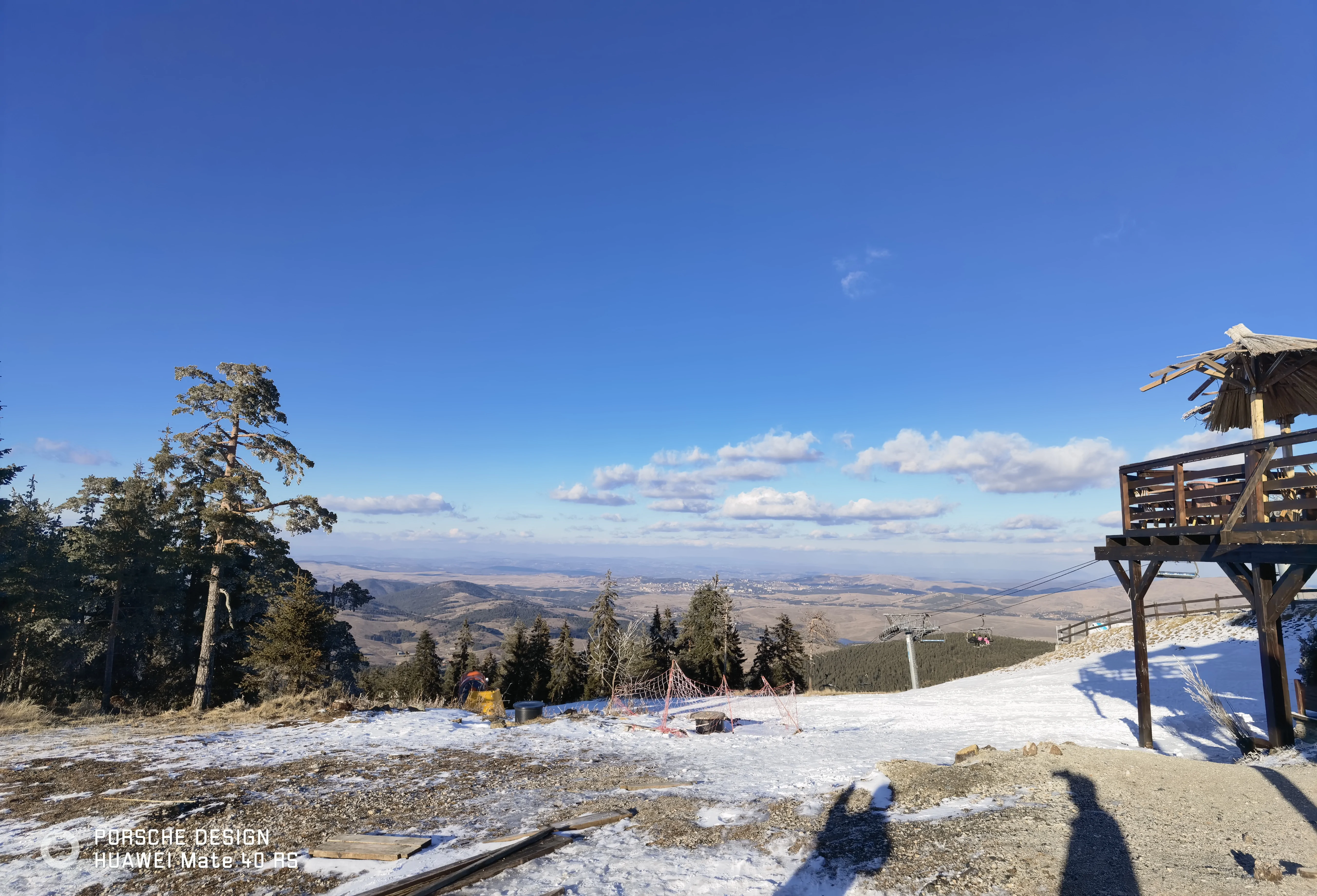 下午的山顶风光